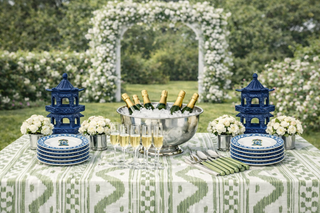 Trellis & Topiary Melamine Dinnerware Collection