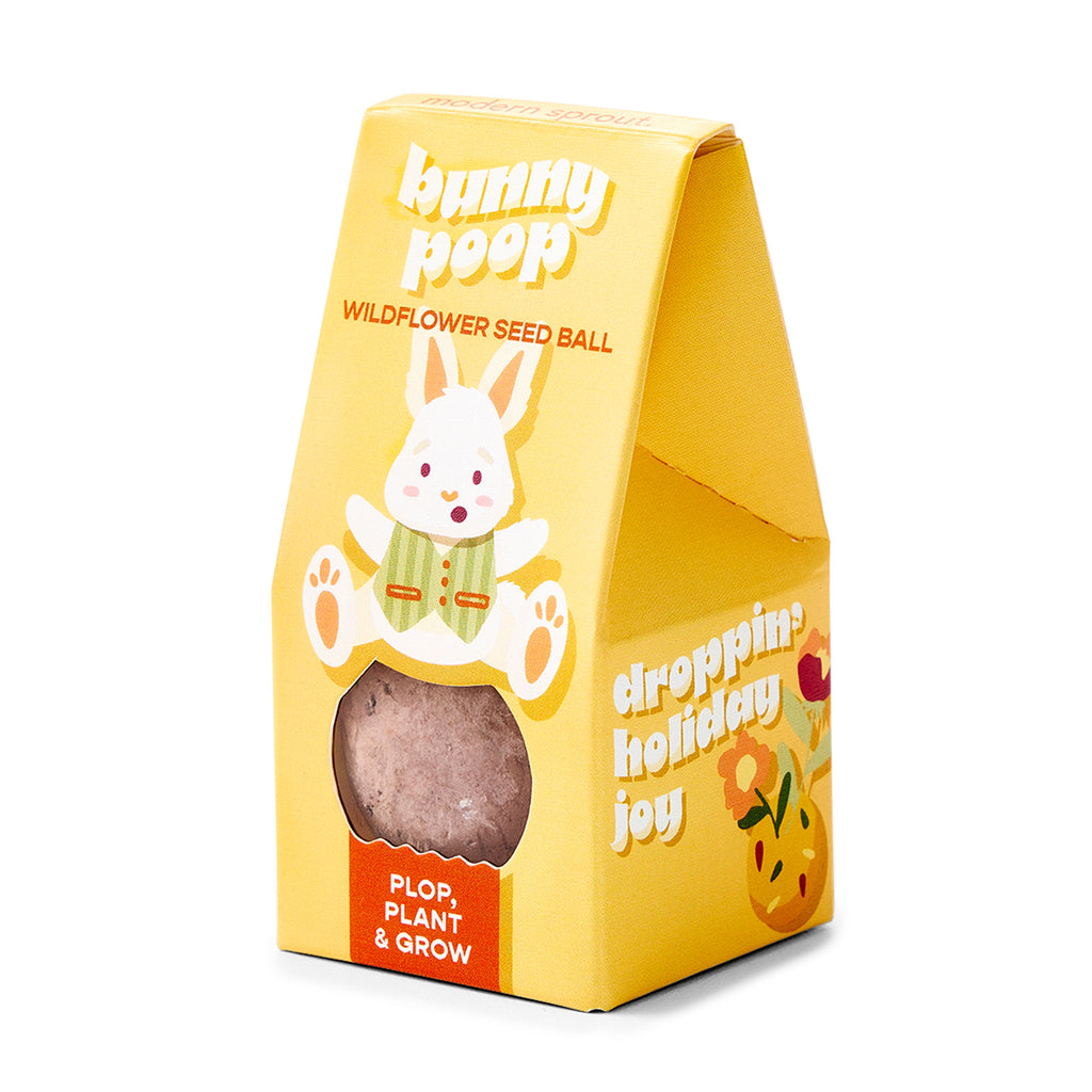 Easter Plops Wildflower Seed Bombs
