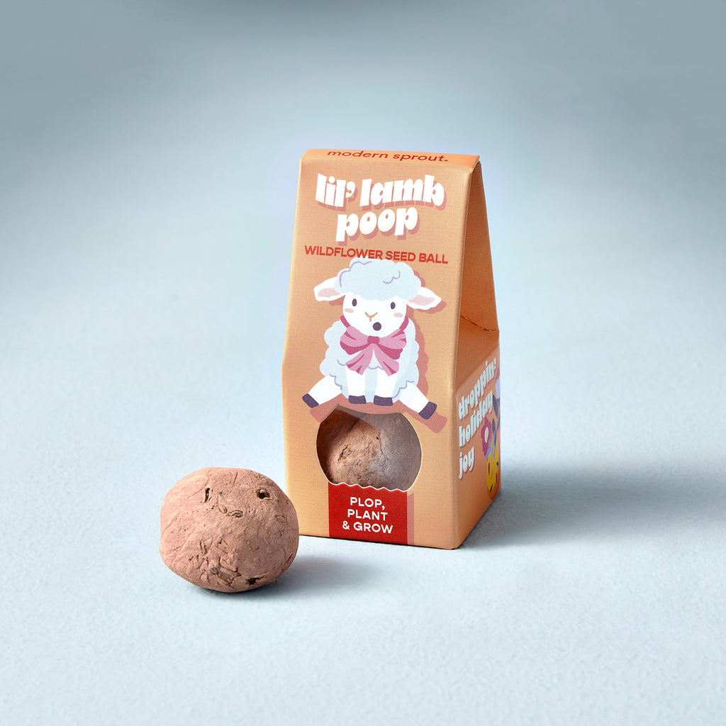 Easter Plops Wildflower Seed Bombs