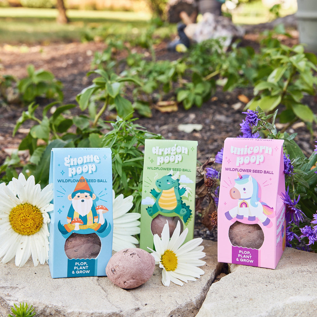 Magical Plops Wildflower Seed Bombs