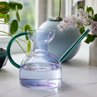 Handcrafted Glass Watering Can