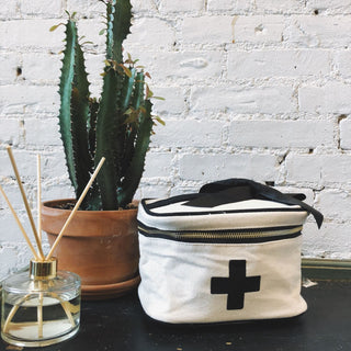 Meds and First Aid Storage Box – Cream