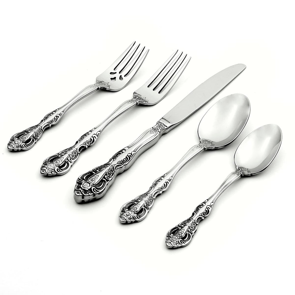 Oneida Michelangelo 45-Piece Flatware Set, 18/10 stainless steel