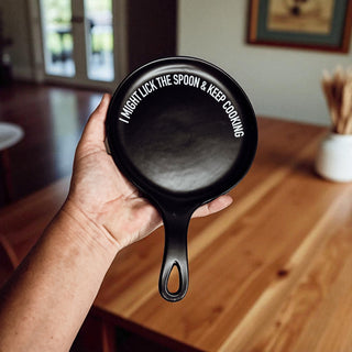 Funny Taste-Tester Spoon Rest with Wooden Spoon – Porcelain Kitchen Spoon Holder