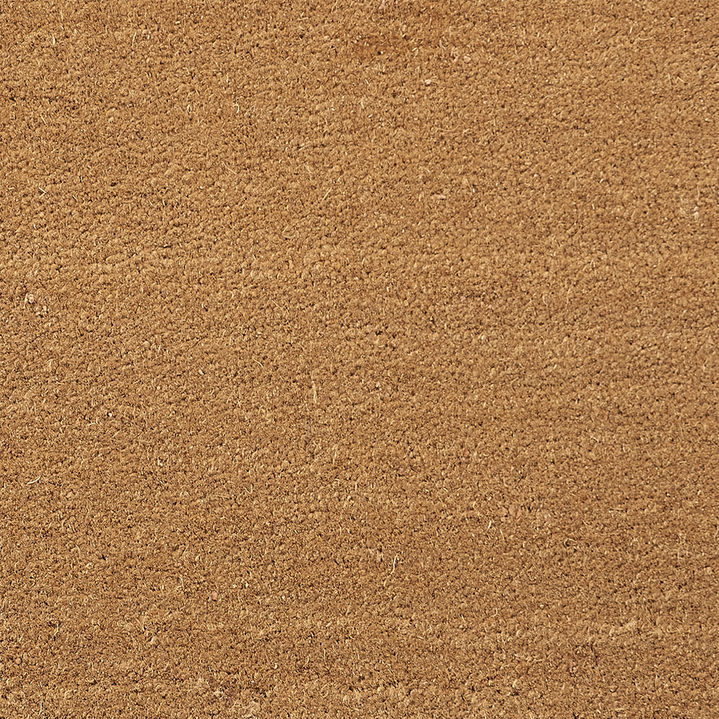 Minimalist Natural Coir Doormat