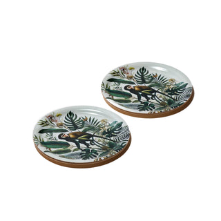 Monkeys Mini Birchwood Tray Set of 2