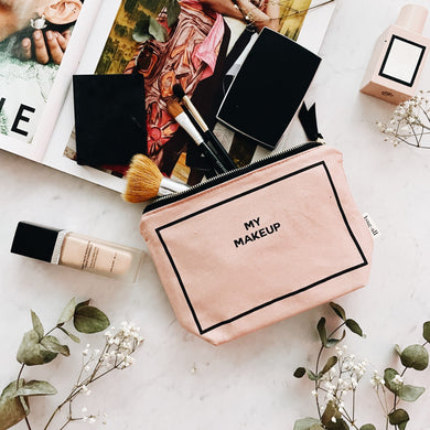 My Makeup Pouch, Coated Lining – Pink/Blush