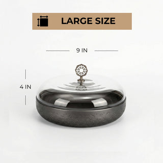 Nourhan - Large Canister - Black Walnut