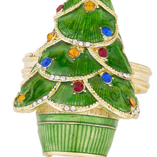 Christmas Tree Napkin Rings (Set of 4)
