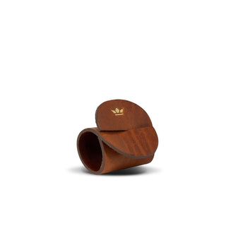 Leather Napkin Rings – Set of 4 in Vintage Black, Brown, or Cognac | Dutchdeluxes