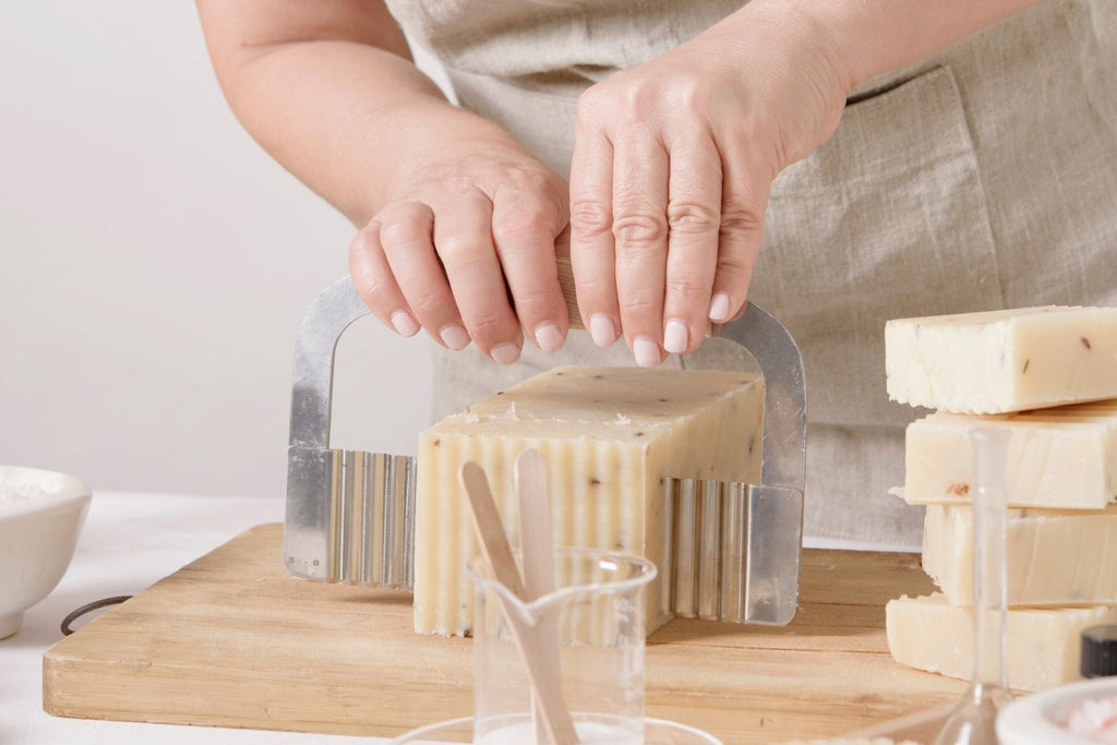 Handmade Soap Gift Set – Set of 6 Natural Cold Process Soap Bars in Gift Box