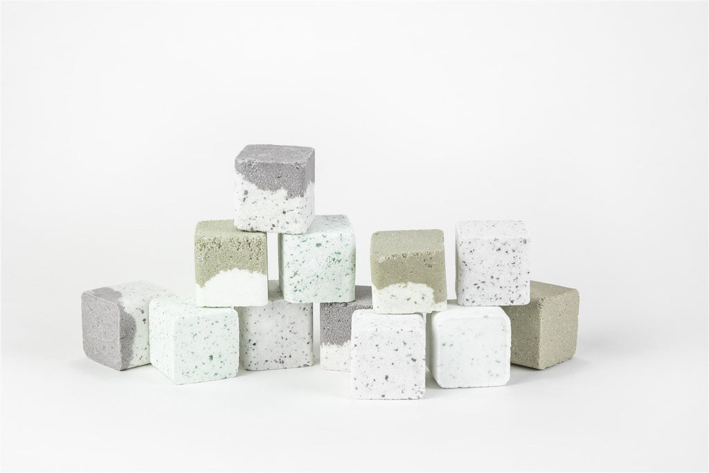 Earthy Shower Steamer Gift Box – Set of 12 Natural Shower Steamers for Men & Women