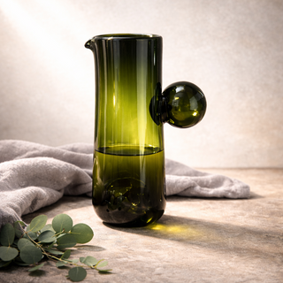 Nina Green Recycled Glass Pitcher