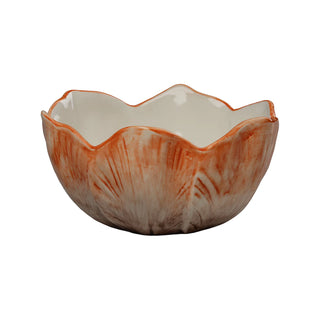 Elisabetta Flower Cereal Bowls Set of 2, Lilac | Hand-Painted Ceramic Bowls Made in Portugal