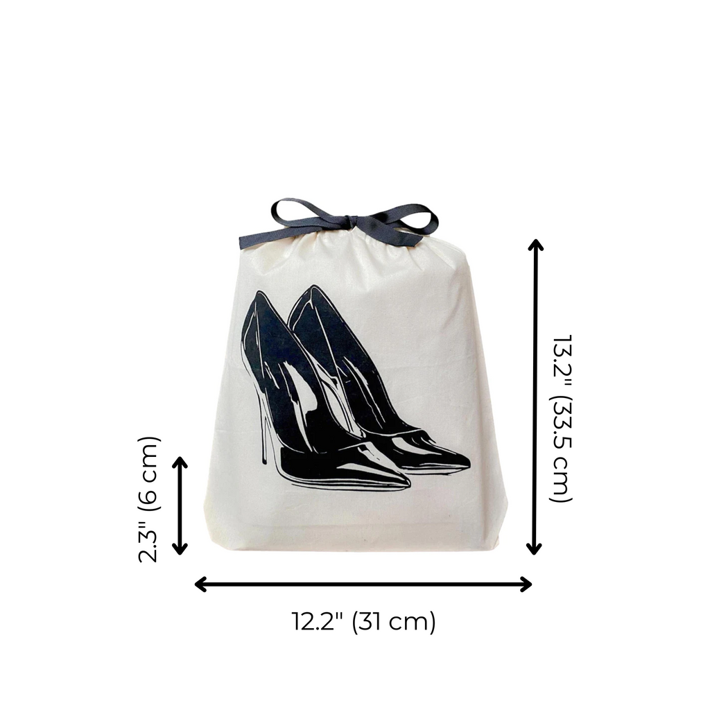High Heel Pumps Shoe Bag – Cream