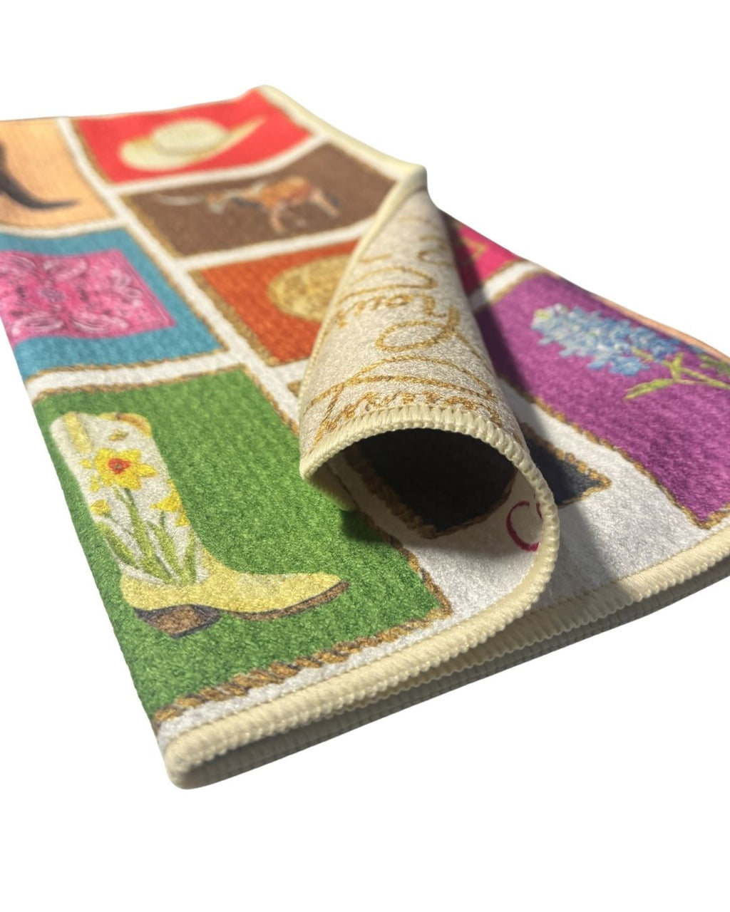 Elegant Out West Double-Sided Tea Towel