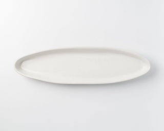 HAAND Long Serving Tray – Handcrafted Porcelain Entertaining Tray