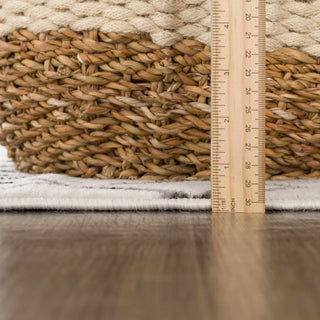 Scandi Moroccan Trellis Rug – Patterned Washable Living Room Carpet