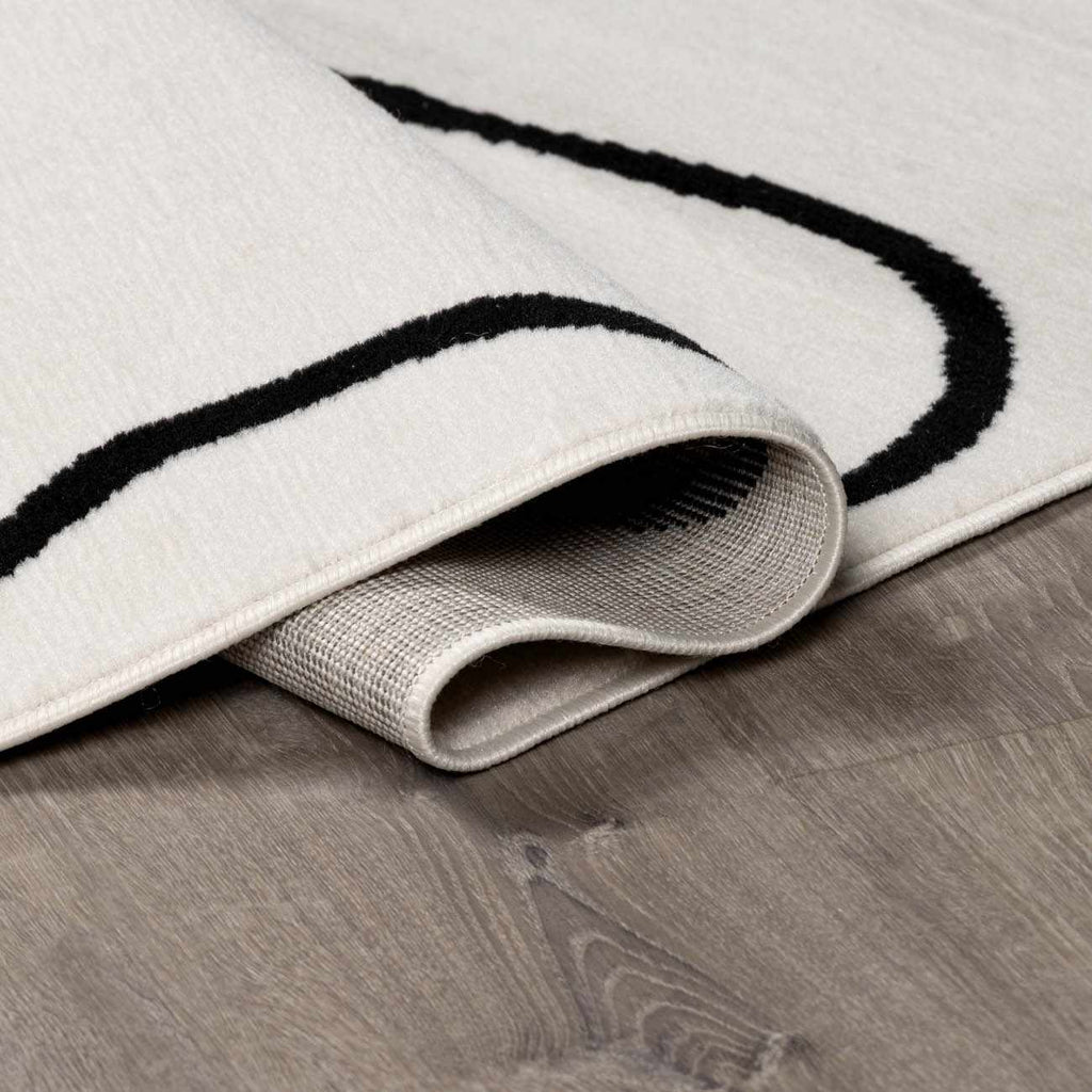 Eilir Modern Low Profile Boho Rug – Stylish Contemporary Floor Carpet