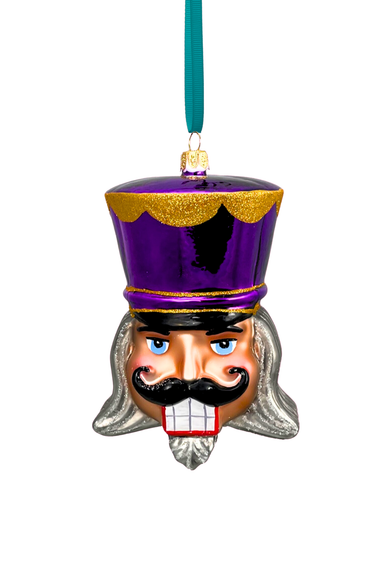 Imperial Amethyst Glass Nutcracker Ornament – Broadway Nutcracker Collection