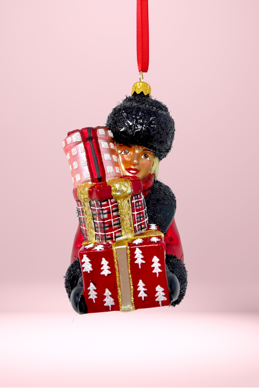 Heather Blond Glass Christmas Ornament – Powerful Women Collection