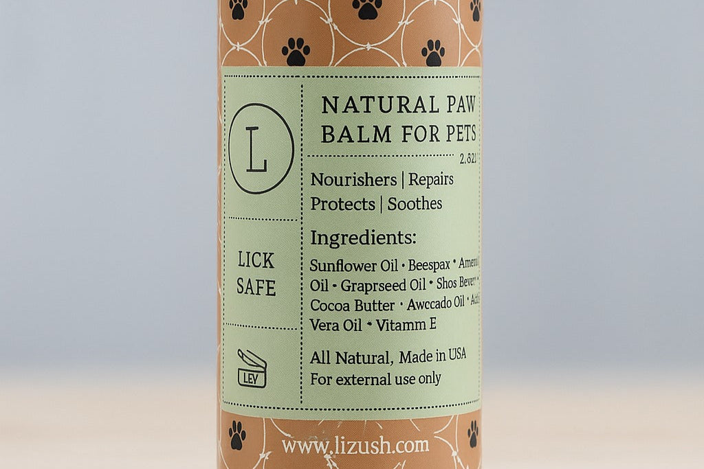 Natural Paw Balm for Pets – Healing Moisturizing Balm for Dogs’ Dry Paws