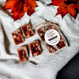 Natural XL Pumpkin Pecan Waffles Wax Melts – Handcrafted Bakery Fragrance (4 Cubes)
