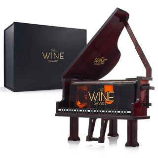 Mahogany Grand Piano Decanter — 25 oz Whiskey & Liquor Decanter