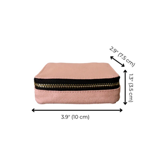 Weekly Pill Organizer Case – Small – Pink/Blush
