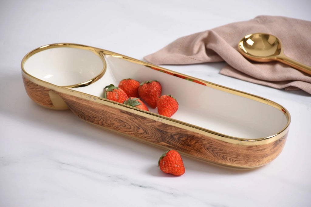 Chip & Dip Bowl — Madera Collection 4