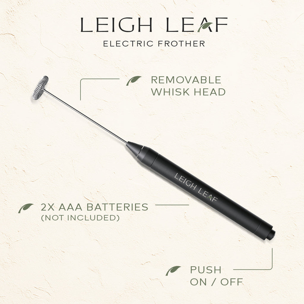 Electric Matcha Whisk | Stainless Steel Frother for Tea & Coffee