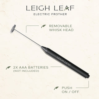 Electric Matcha Whisk | Stainless Steel Frother for Tea & Coffee
