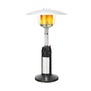 11,000 BTU Portable Tabletop Propane Patio Heater – Black