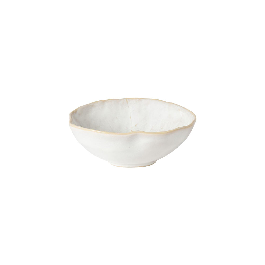 COSTA NOVA – Casafina Silvina Bowl, Fennel White/Terracotta – Everyday Stoneware Serving Bowl