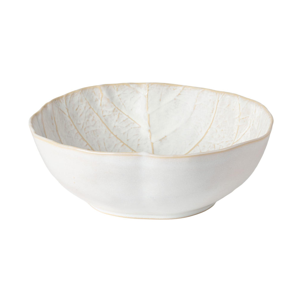 COSTA NOVA – Casafina Silvina Serving Bowl, Fennel White – Large Stoneware Kitchen Bowl