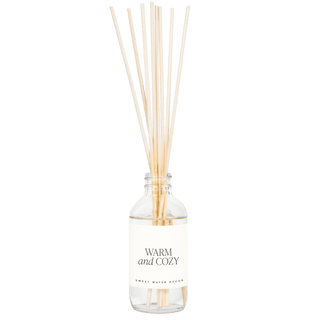 Warm and Cozy Clear Reed Diffuser
