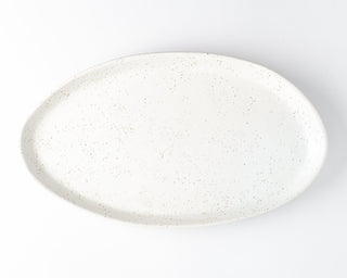 HAAND Oval Platter Set – 3-Piece Handcrafted Porcelain Serving Collection
