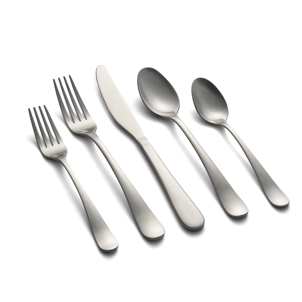 Cambridge Rhiannon Satin 20-Piece Flatware Set, 18/0 stainless steel (view 4)
