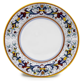 RICCO DERUTA DELUXE: Dinner Plate (White Center)