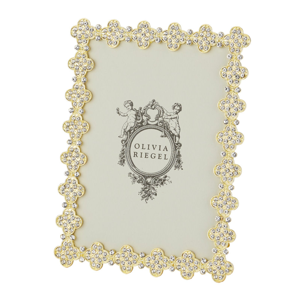 Pavé Clover Picture Frame