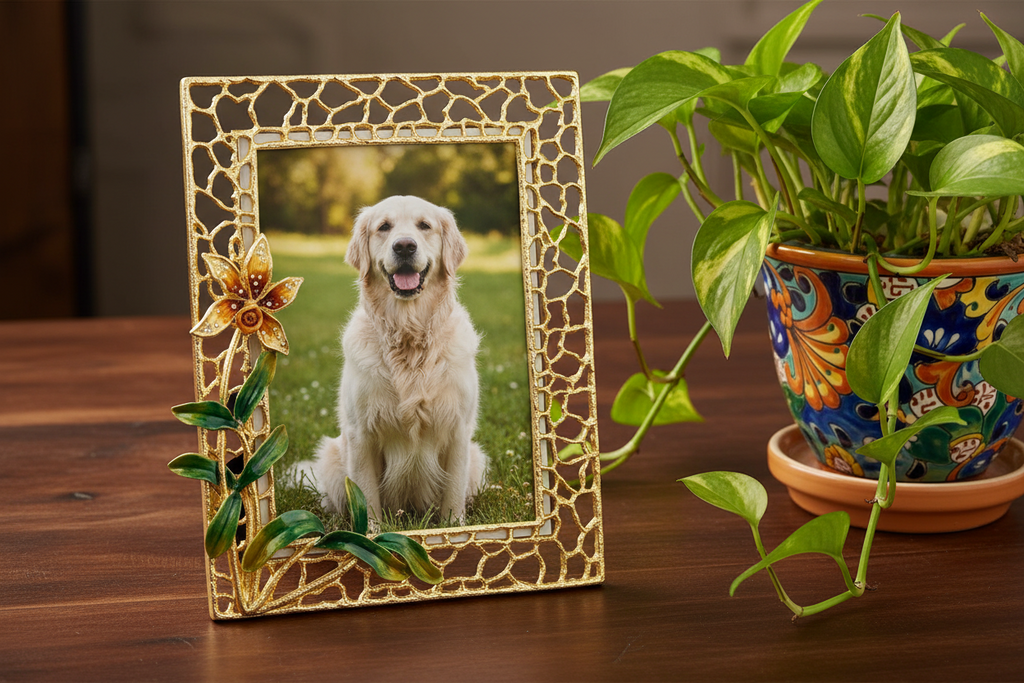 Splendora Orchid Crystal Picture Frame