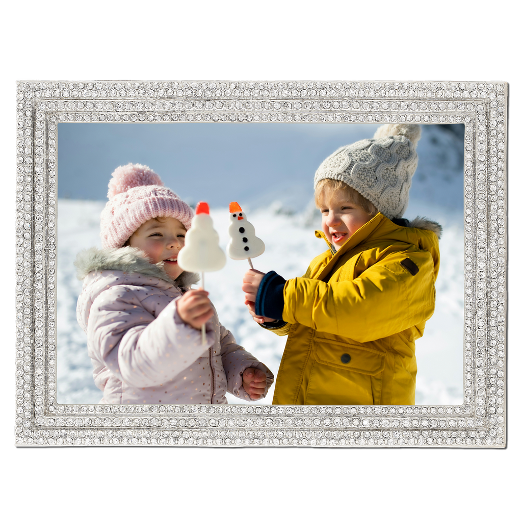 Classic Crystal Pavé Picture Frame