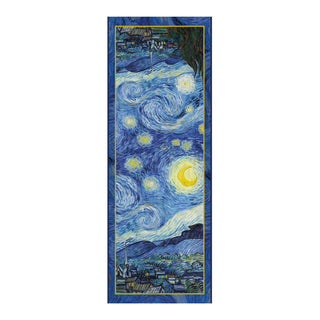 van Gogh Starry Night Silk Blend Shawl – Lightweight & Elegant Evening Wrap