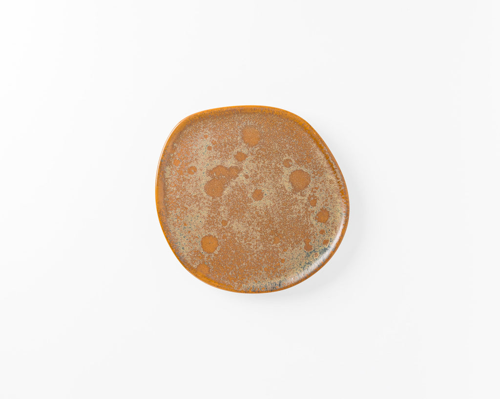 HAAND Ripple Salad Plate – Handcrafted Porcelain Plate