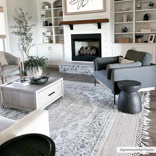 Rudo Beige Flat Pile Washable Rug – Stylish Neutral Living Room Carpet