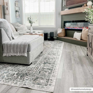 Rudoblu Boutique Washable Rug – Elegant Soft Modern Area Carpet