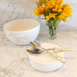 Dogwood Salad Serving Set