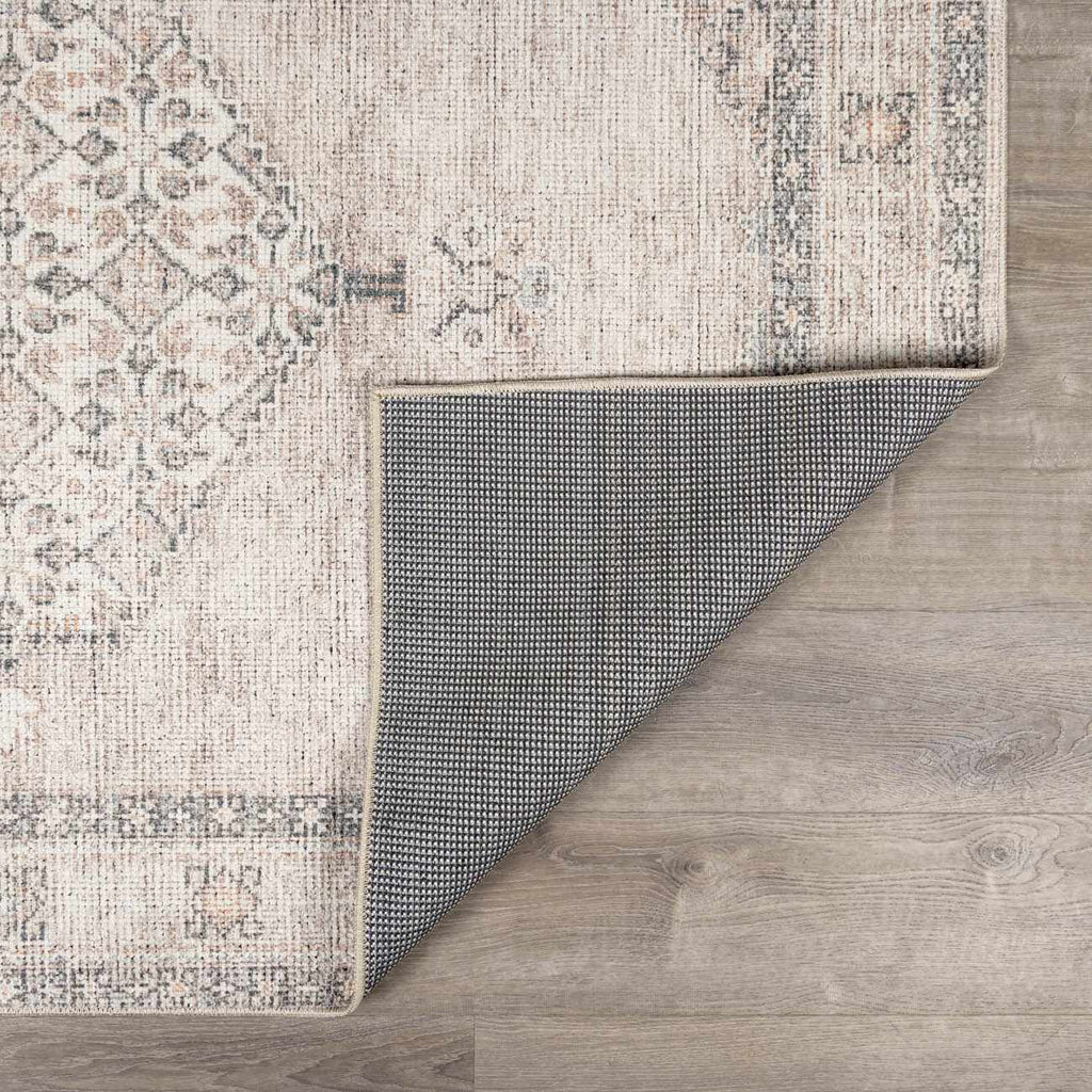 Lila Medallion Brown Livabliss x Becki Owens Rug – Elegant Patterned Area Carpet