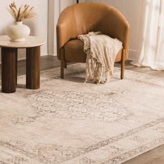Lila Medallion Brown Livabliss x Becki Owens Rug – Elegant Patterned Area Carpet