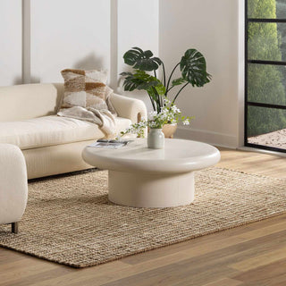 Ambel Tan Camel Jute Area Rug – Natural Handwoven Eco-Friendly Carpet